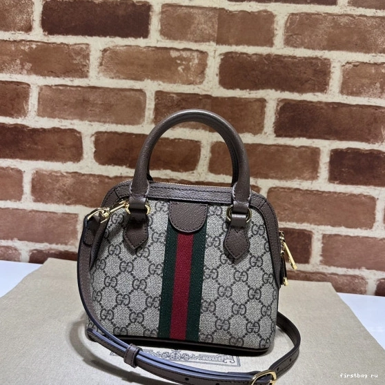 First bag ru gucci SMALL BAG-20*20.5*7.5cm TOTE GG OPHIDIA 0714